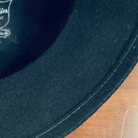 SOLD VTG 100% Wool Wide Brimmed Hat Bollman Hat - Picture 9 of 10